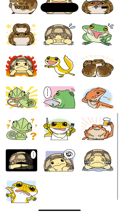 Reptile Expressions Pack贴纸ios下载